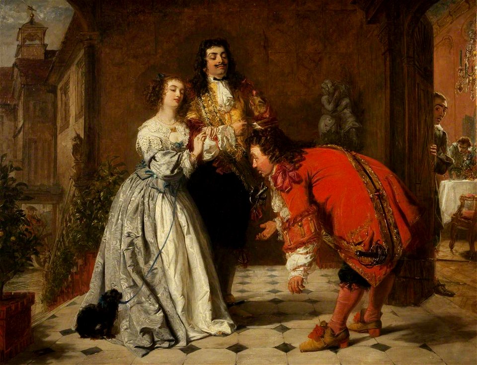 William Powell Frith, A Scene from 'Le Bourgeois Gentilhomme'
