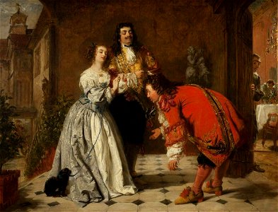William Powell Frith, A Scene from 'Le Bourgeois Gentilhomme'