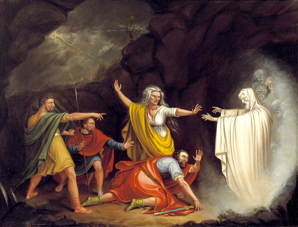 William Sidney Mount - Saul and the Witch of Endor - 1966.48.1 - Smithsonian American Art Museum
