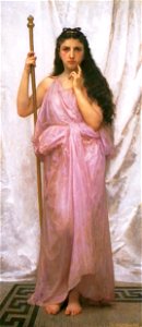 William-Adolphe Bouguereau (1825-1905) - Young Priestess (1902)