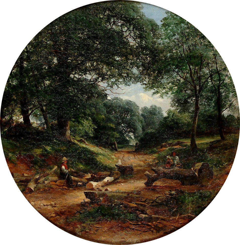 William W. Gosling - The woodcutters rest