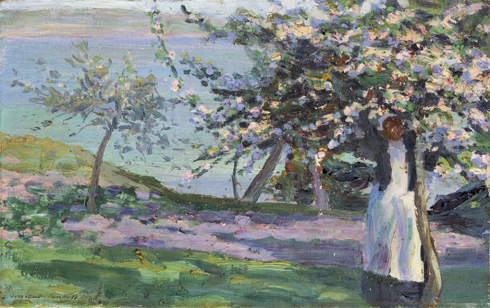 William Sergeant Kendall - En Fleurs - P33e7 - Isabella Stewart Gardner Museum