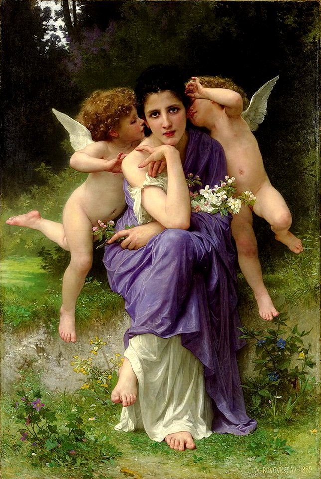 William-Adolphe Bouguereau - Chansons de printemps