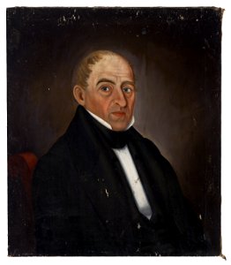 William Unthank - Portrait of Samuel Moore - 50.77.2 - Indianapolis Museum of Art. Free illustration for personal and commercial use.