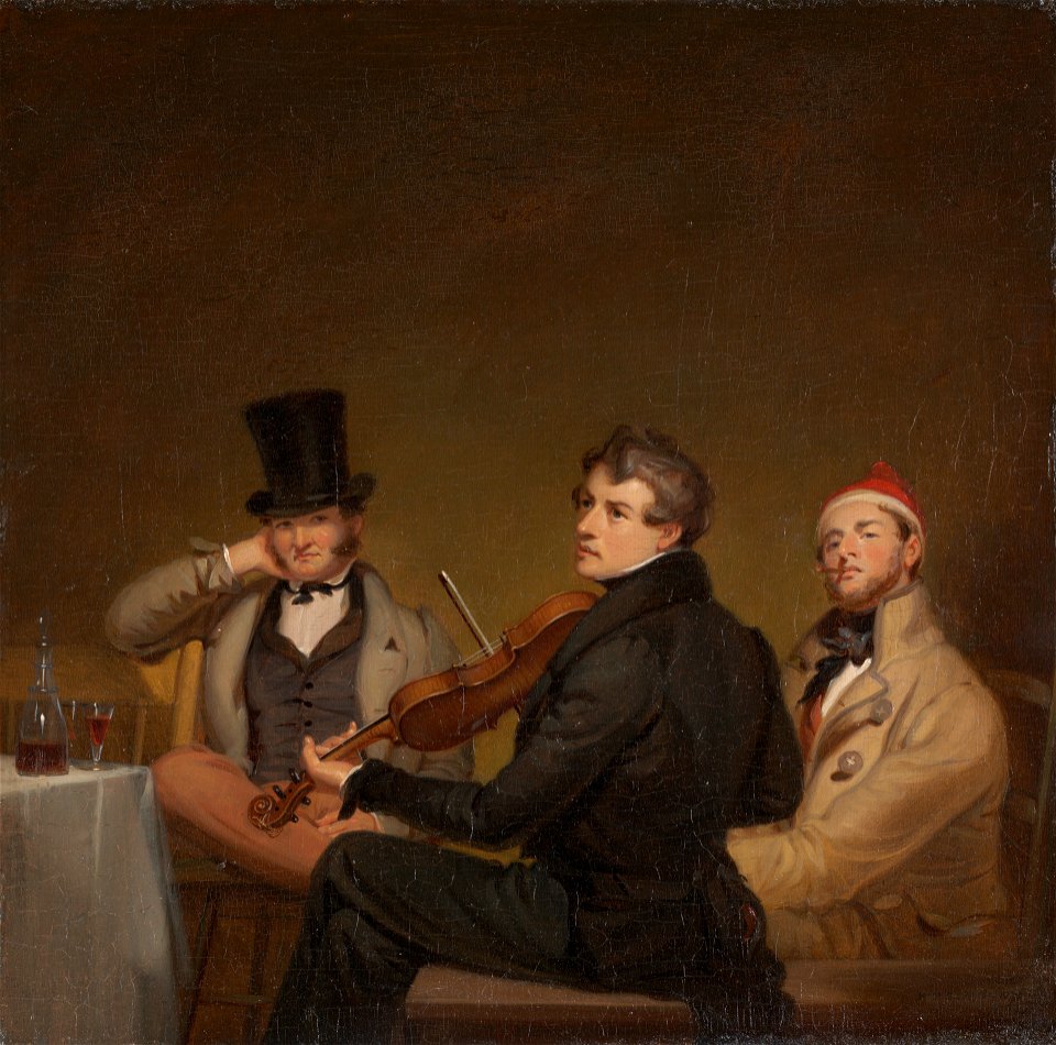 William Sidney Mount - After Dinner - 1972.33 - Yale University Art Gallery