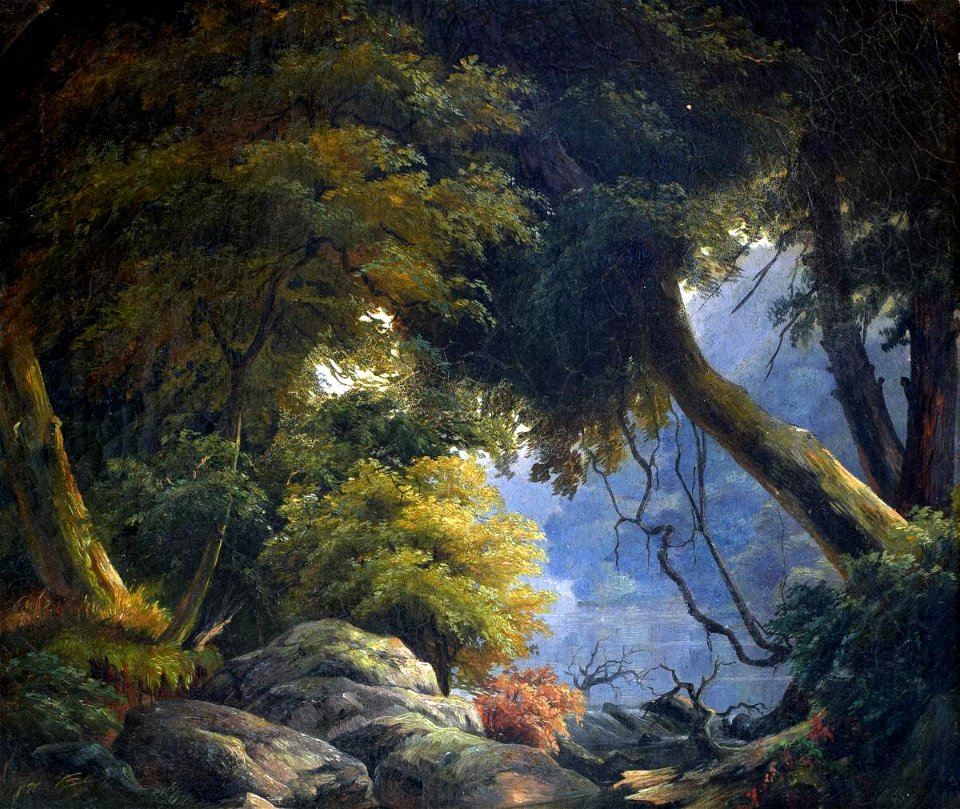 William Trost Richards - Landscape Study - 1945.168.1 - Reading Public Museum