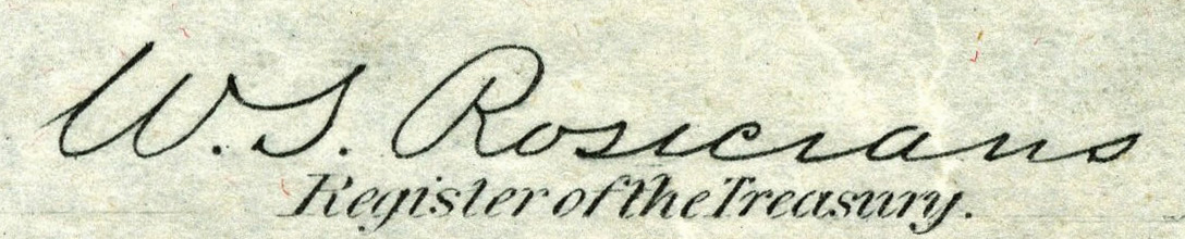 William Starke Rosecrans (Engraved Signature)