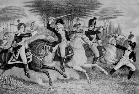 William Washington at Battle of Cowpens