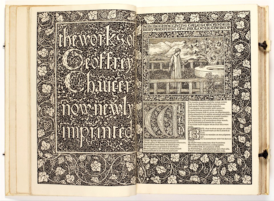 William Morris - The Works of Geoffrey Chaucer (The Kelmscott Chaucer) - Google Art Project