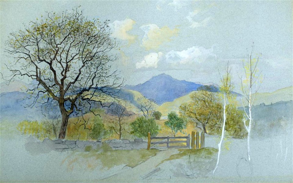 William Stanley Haseltine - Vahrn near Brixen, Tyrol - 1952.64.1 - Reading Public Museum