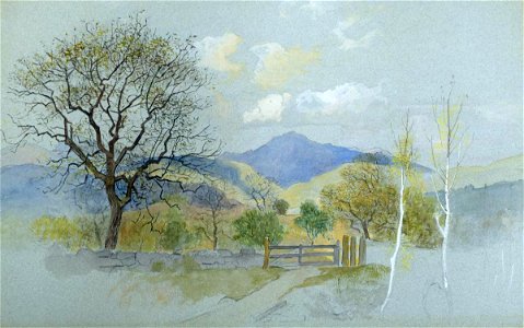William Stanley Haseltine - Vahrn near Brixen, Tyrol - 1952.64.1 - Reading Public Museum