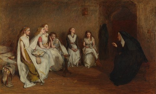 William Quiller Orchardson - The Story of a Life - Google Art Project. Free illustration for personal and commercial use.
