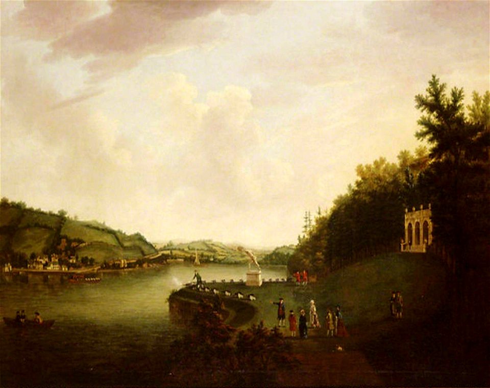 William Tomkins (c.1732-1792) - The Amphitheatre at Saltram - 872240 - National Trust