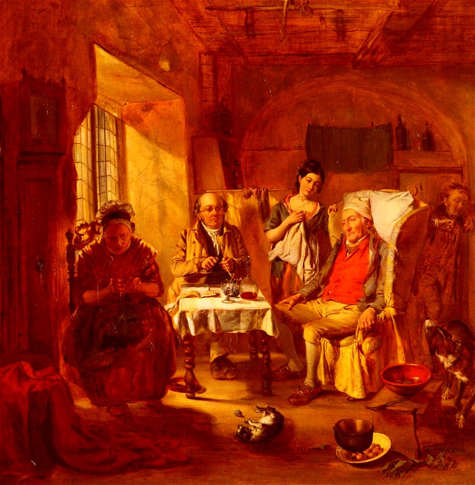 William Powell Frith The Family Lawyer