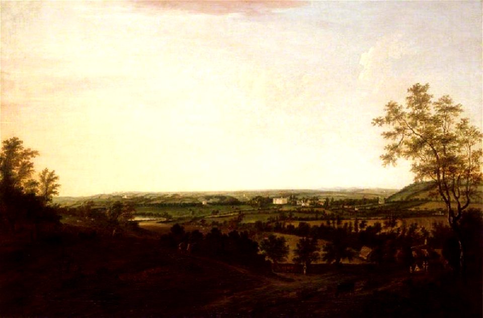 William Tomkins (c.1732-1792) - Distant View of Saltram - 872235 - National Trust