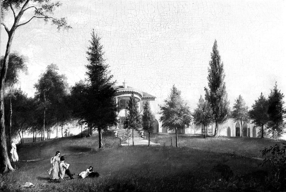 William Sanford Mason - A Country House - 48.452 - Museum of Fine Arts