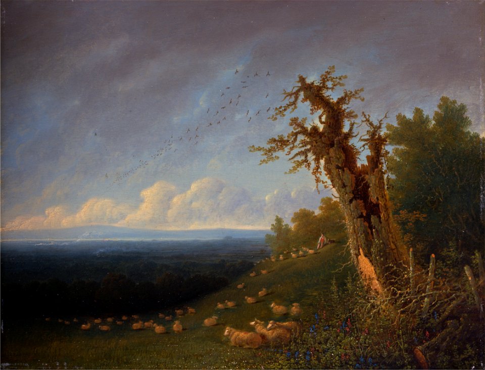 William Turner of Oxford - Shepherd Boy on a Hillside - Google Art Project