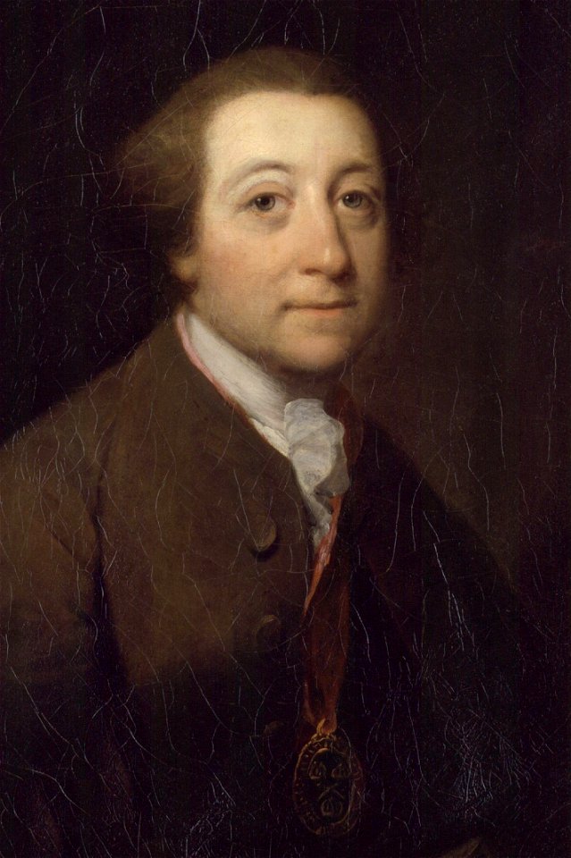 William Whitehead by Benjamin Wilson (crop)