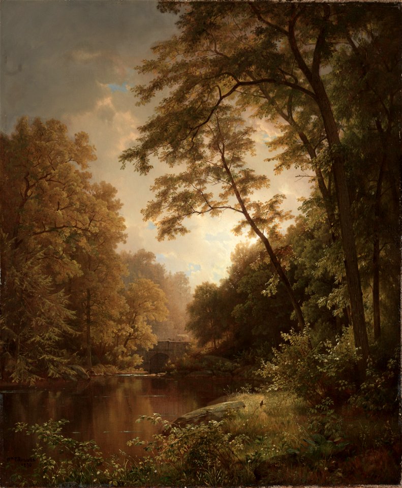 William Trost Richards - June Day - 429.1915 - Cleveland Museum of Art