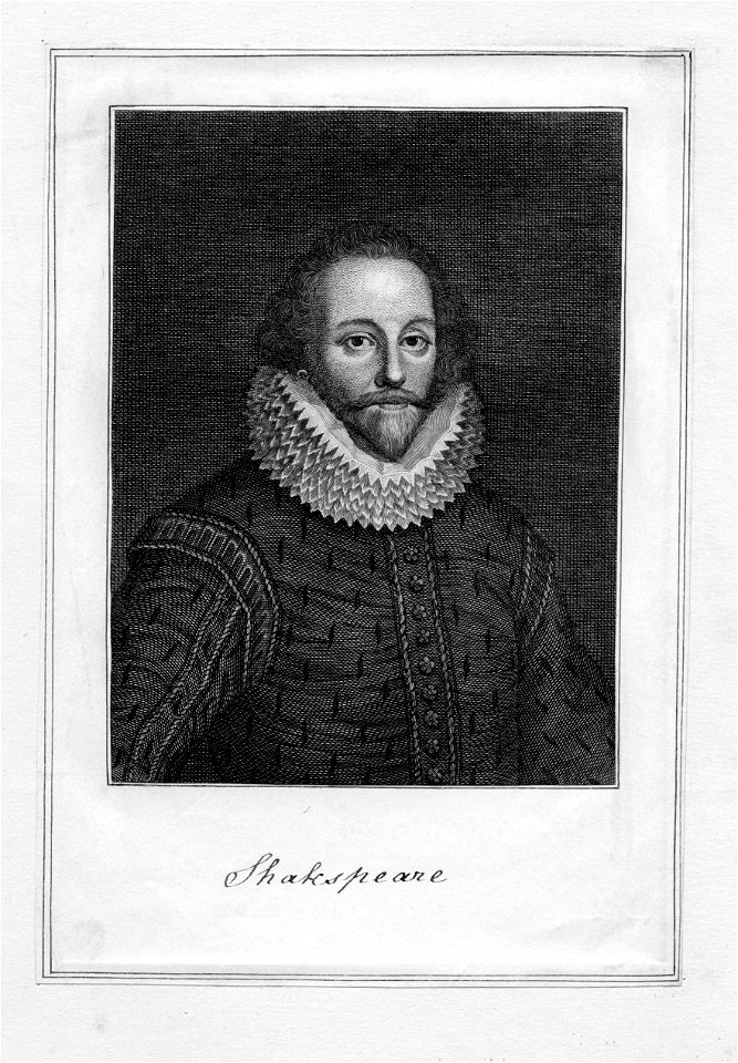 William Shakespeare (gravure anonyme)