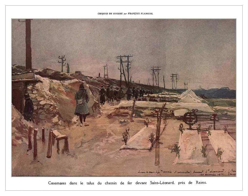 World War I by François Flameng - 14-juillet-1917-01
