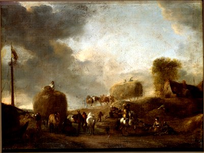 Wouwerman, Philips - Hay Harvest - Google Art Project