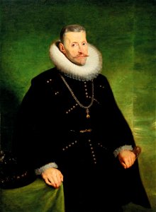Workshop of Peter Paul Rubens - Portrait of Archduke Albrecht of Austria. Free illustration for personal and commercial use.