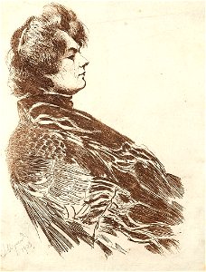 Wyczółkowski - Portret kobiety 1903
