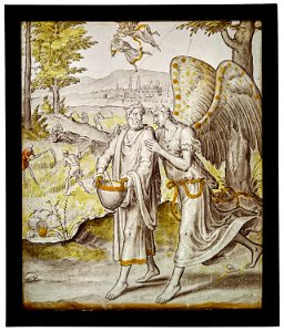 Wouter Crabeth - The Prophet Habakkuk and the Angel