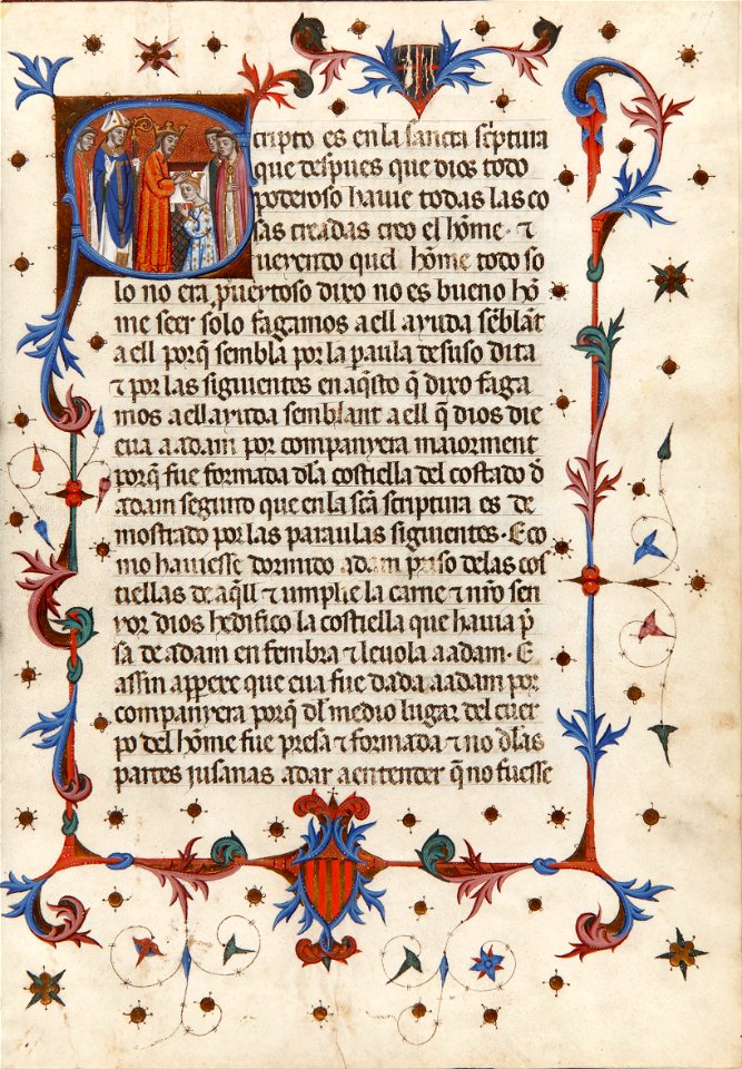 Workshop of Ferer Bassa - Ceremonial of consecration and coronation of the kings and queens of Aragon - Google Art Project