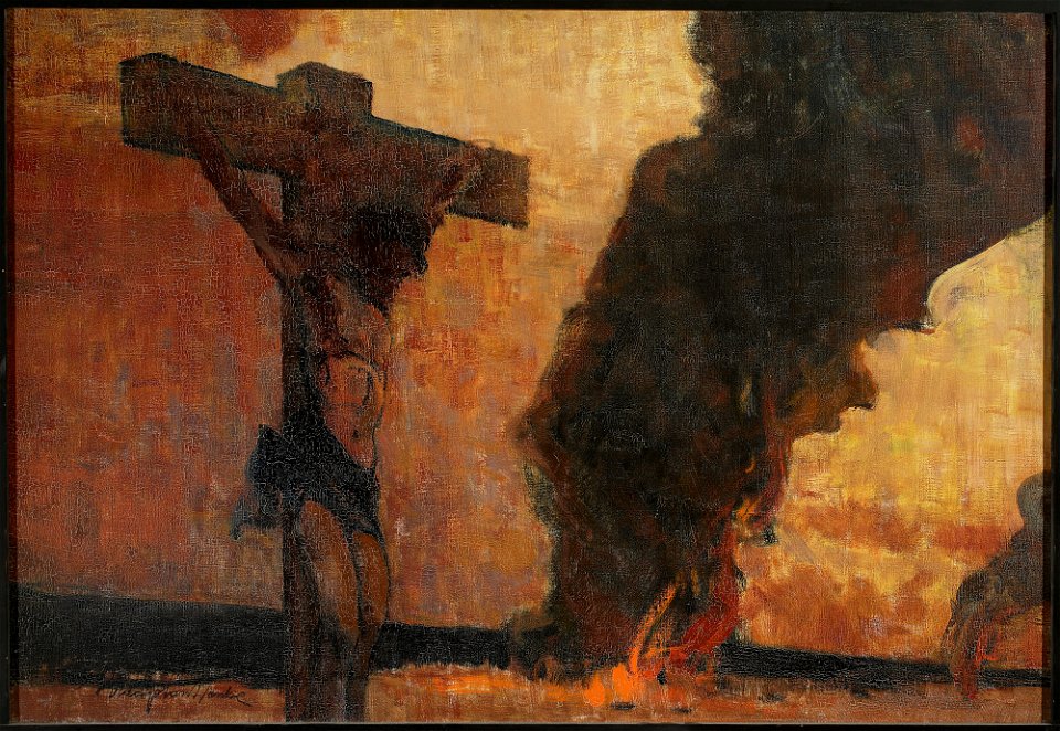 Władysław Wankie - Christ on the cross - MP 950 - National Museum in Warsaw