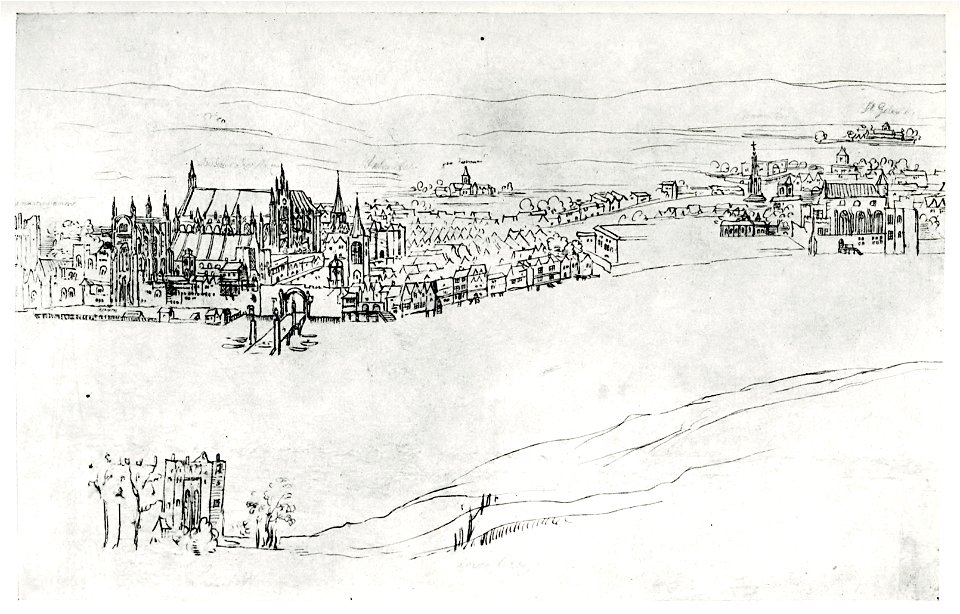 Wyngaerde London - Westminster