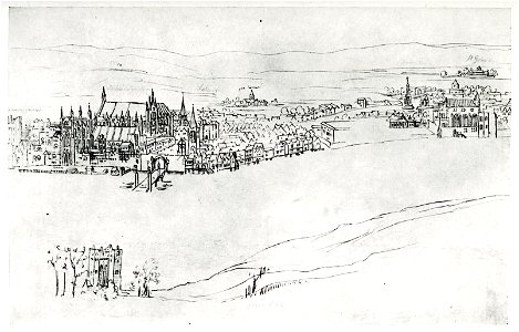 Wyngaerde London - Westminster