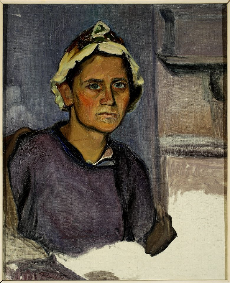 Władysław Ślewiński - Portrait of Magdalena - MP 816 MNW - National Museum in Warsaw