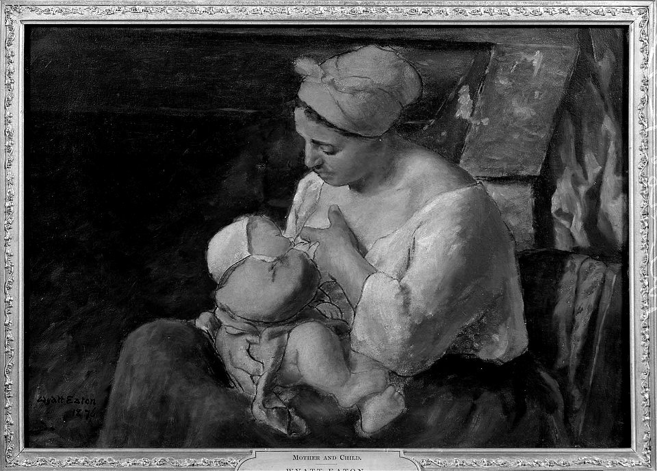 Wyatt Eaton - Mother and Child - 04.102 - Museum of Fine Arts