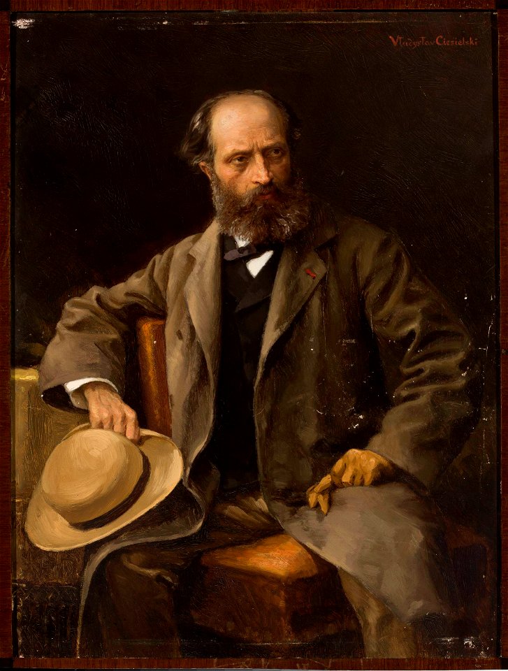 Władysław Ciesielski - Portrait of the artist’s father - MP 2086 MNW - National Museum in Warsaw