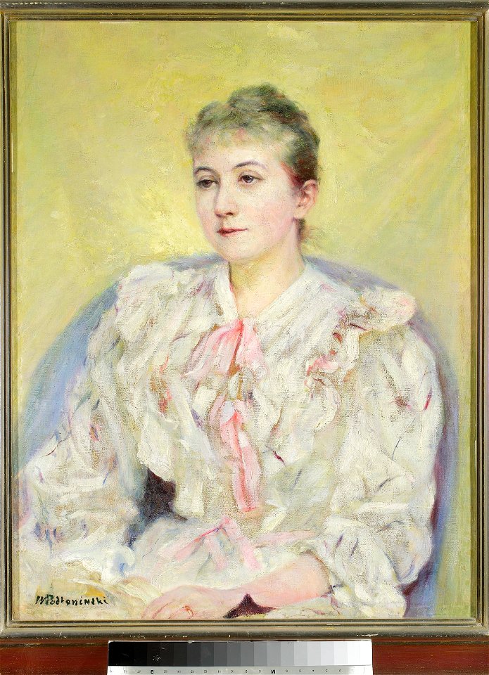 Władysław Podkowiński - Portrait of a woman - MP 4652 - National Museum in Warsaw