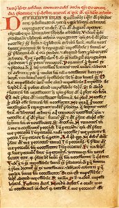 XII c. French manuscript of Anselm's 'De Concordia' (2)