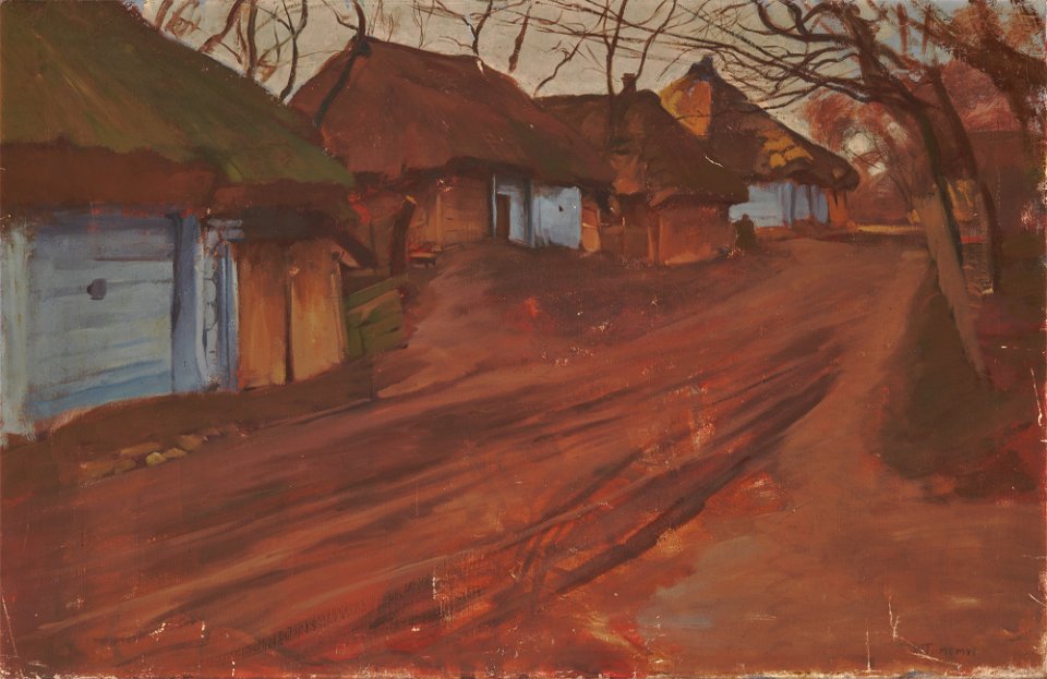 Włodzimierz Tetmajer - Road to the Village - MNK II-b-4087 - National Museum Kraków