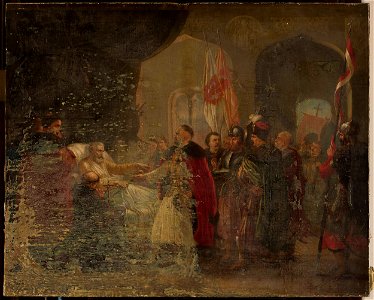 Władysław Majeranowski - Death of the leader - MP 5243 MNW - National Museum in Warsaw
