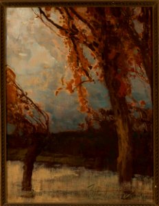 Władysław Wankie - Autumn trees - MP 207 MNW - National Museum in Warsaw