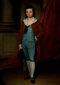 Joseph Wright - Portrait of John Coats Browne (c. 1784). Free illustration for personal and commercial use.