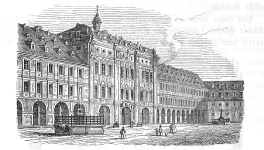 Würzburg Juliusspital Illustration Stumpf 1852