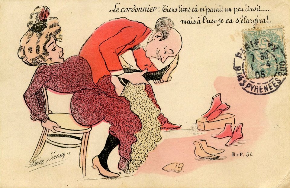 Xavier Sager Le cordonnier