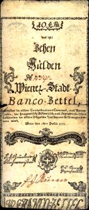 WSB 10 Gulden 1771 obverse