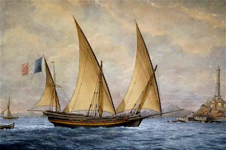 Xebec Our Lady of Mount Carmel, Captain Philip Caboara, 1810, by Nicolas Cammillieri 1089913X