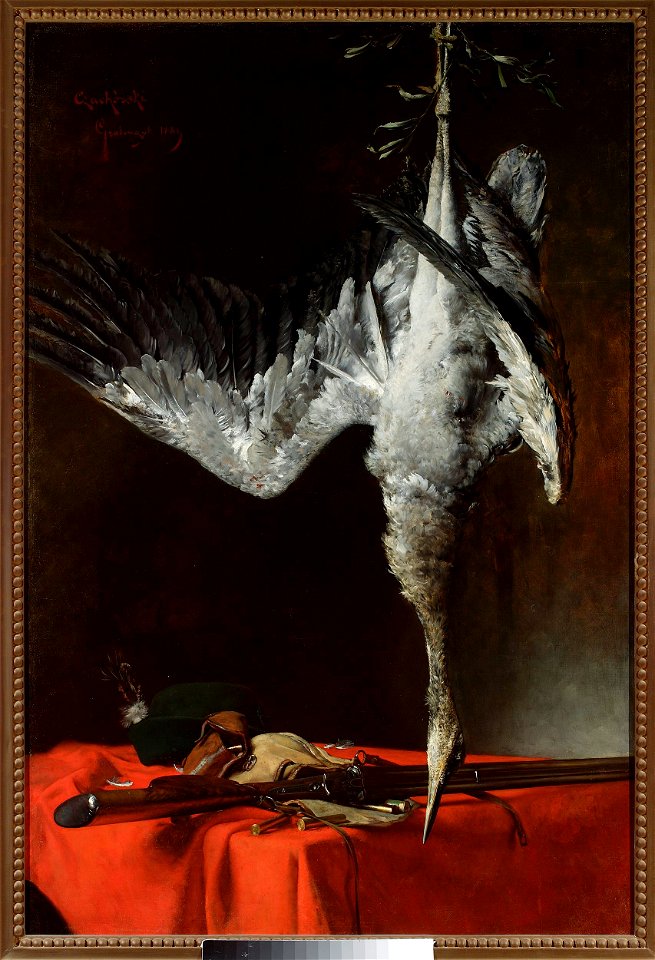 Władysław Czachórski - Still life with a heron - MP 669 - National Museum in Warsaw