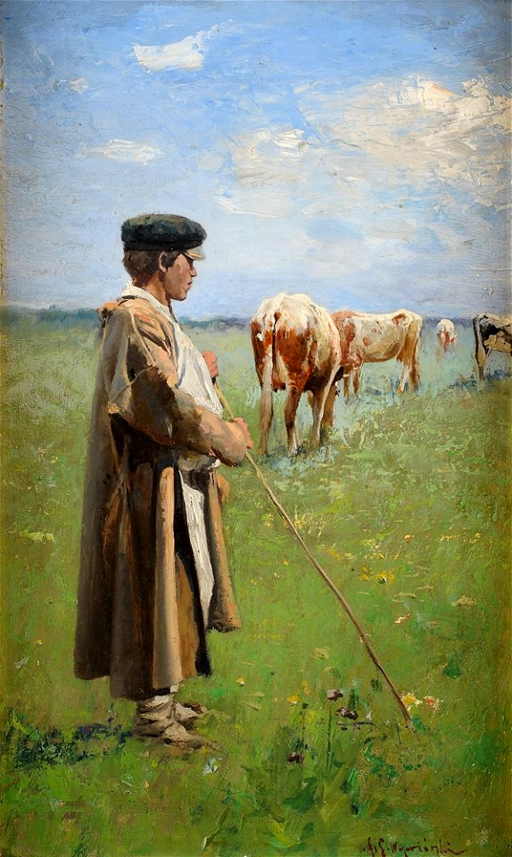 Wywiorski Polnischer Hirtenknabe