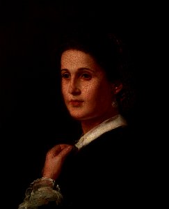 Władysław Łuszczkiewicz - Portrait of Malwina Ramloff, Artist's Fiancée - MNK II-a-1293 - National Museum Kraków