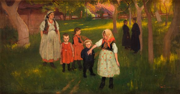 Włodzimierz Tetmajer - The Artist’s Family - MNK II-b-66 - National Museum Kraków